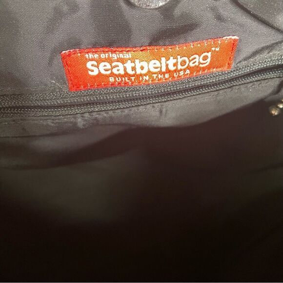 Harveys Original Seatbelt Tote Bag Black - Picture 7 of 9